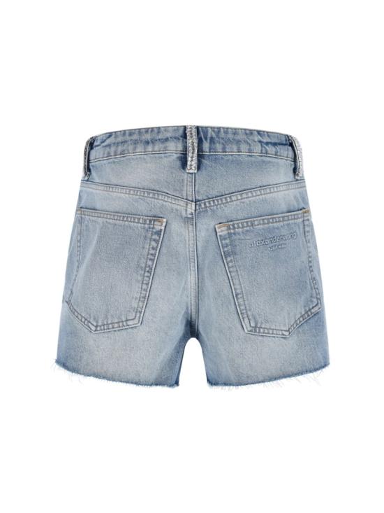 26SS 알렉산더 왕 데님 숏팬츠 4DC1264957470C Blue - ALEXANDER WANG