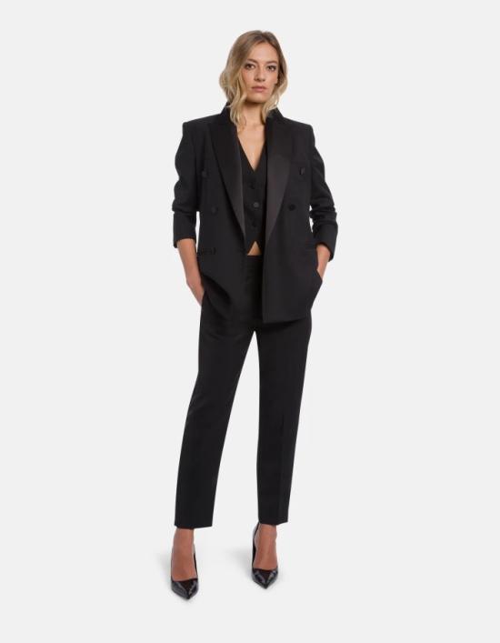 26SS 돈답 스트레이트 팬츠 DP864WFH188DXXX999 Black - DONDUP