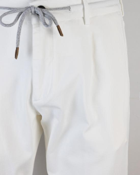26SS 일레븐티 팬츠 2247660 White - ELEVENTY