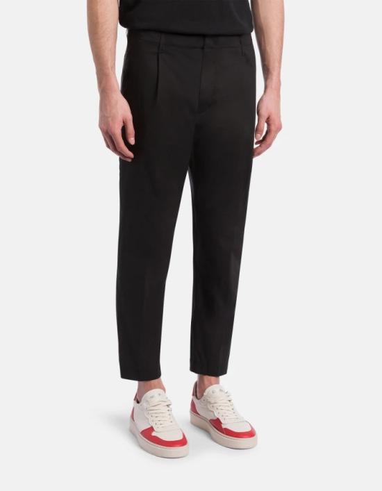 26SS 돈답 스트레이트 팬츠 UP630PS0020U2999 Black - DONDUP