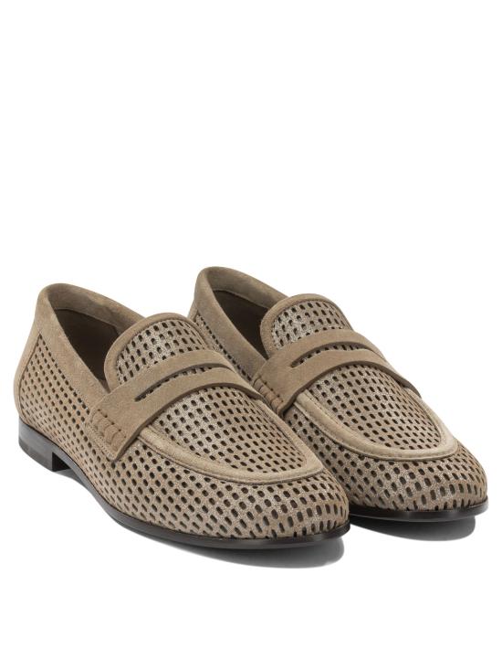 26FW 브루넬로 쿠치넬리 로퍼 MZDVC3182C2767 X Beige - BRUNELLO CUCINELLI