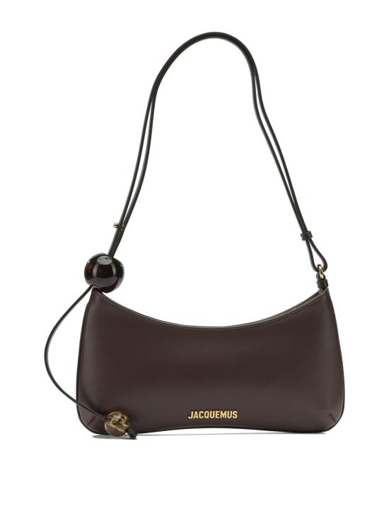26FW 자크뮈스 비쥬 펄 숄더백 BAW00057AC01C01MEDIUM BROWN Brown