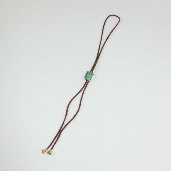  사라 사파비 목걸이/팬던트 목걸이/팬던트 골드 앤 실크 스톤 볼로 타이 목걸이 - SARAH SAFAVI JEWELRY
