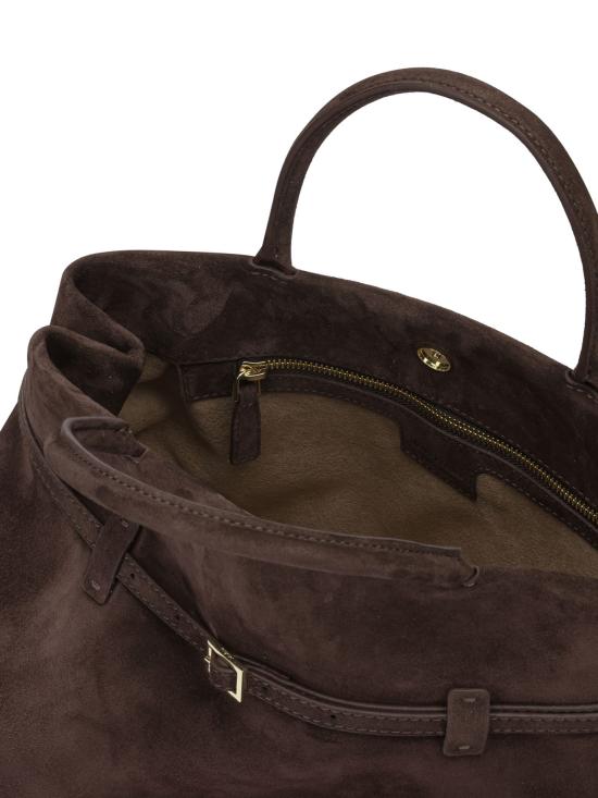 26FW 마누아뜰리에 토트백 2024289LE CAMBON 35DEEP BROWN - MANU ATELIER