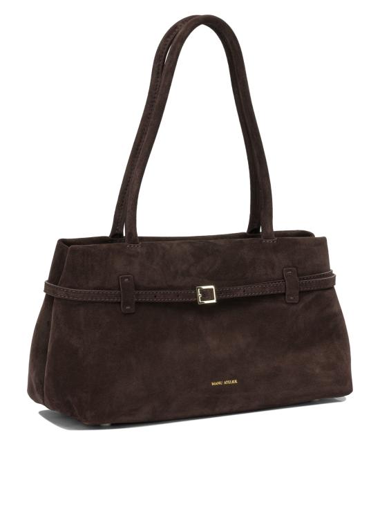 26FW 마누아뜰리에 숄더백 2025262EAST WEST LE CAMBONDEEP BROWN Brown - MANU ATELIER