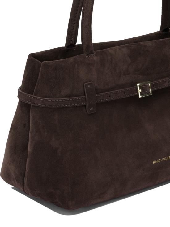 26FW 마누아뜰리에 숄더백 2025262EAST WEST LE CAMBONDEEP BROWN Brown - MANU ATELIER