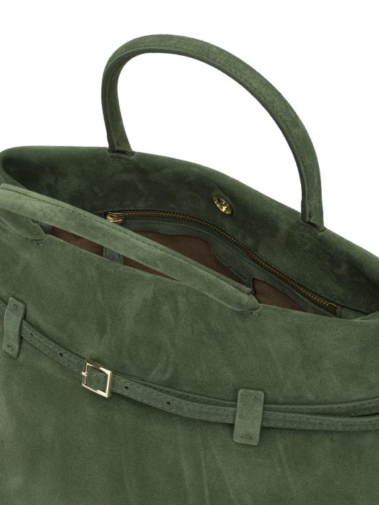 26FW 마누아뜰리에 토트백 2026168LE CAMBON 35VELVET GREEN - MANU ATELIER