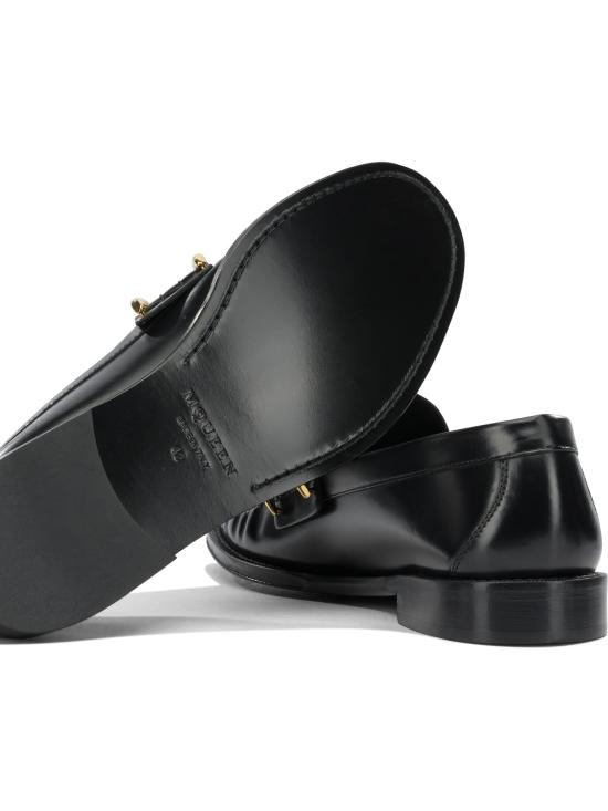 26FW 알렉산더 맥퀸 로퍼 867922WHADV1000 Black - ALEXANDER MCQUEEN