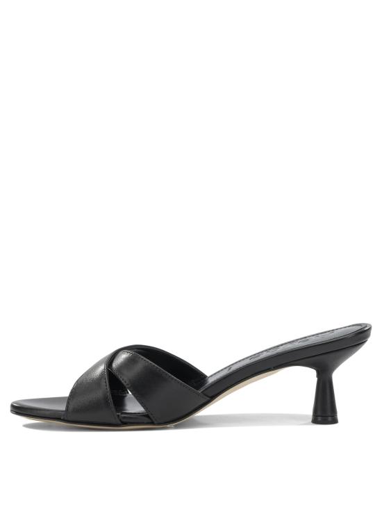 26FW 에이드 뮬/슬리퍼 VERONAPPA LEATHERBLACK Black - AEYDE