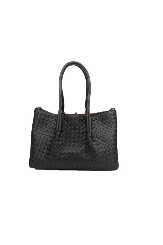 26FW 보테가베네타 피나코테카 숄더백 854371V5AG1 1206 Nero - BOTTEGA VENETA