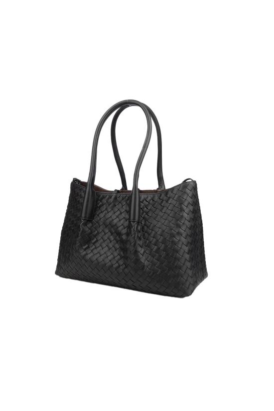 26FW 보테가베네타 피나코테카 숄더백 854371V5AG1 1206 Nero - BOTTEGA VENETA