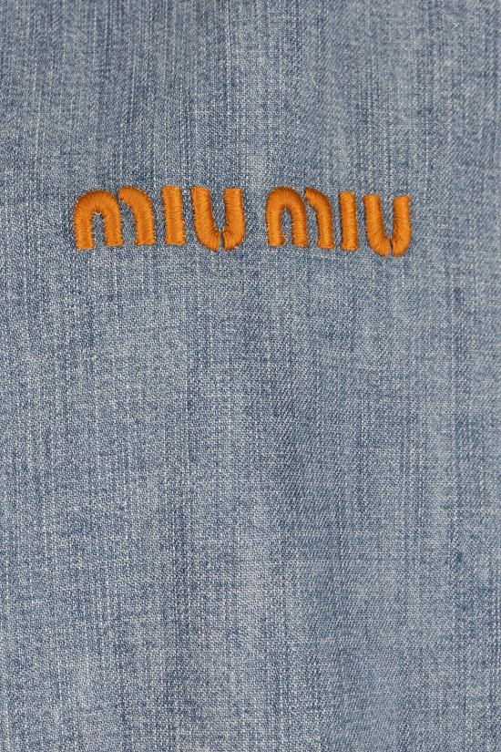 26FW 미우미우 데님 셔츠 GWC143193K F0013 Azzurro - MIU MIU
