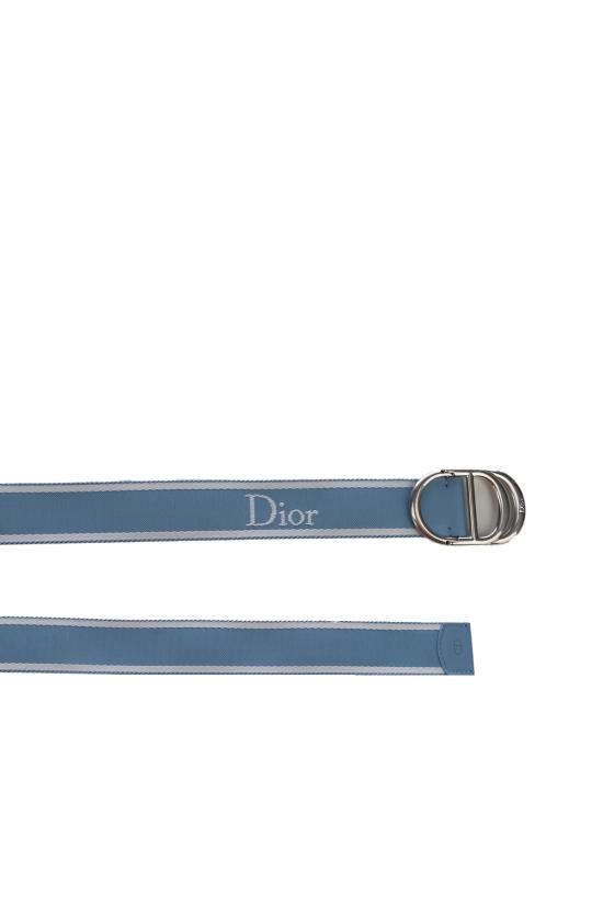 26FW 디올 벨트 4582PDMBI H522 Azzurro - DIOR