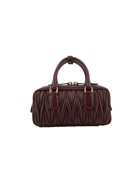 26FW 미우미우 아르카디 마테라쎄 나파 레더 백 5BB142VOONAN88 F0007 BORDEAUX - MIU MIU