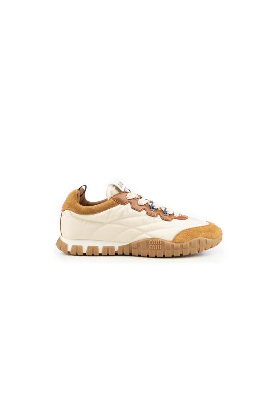 26FW 미우미우 스니커즈 5E417EF005LYW F05KS AVORIO CARAMEL