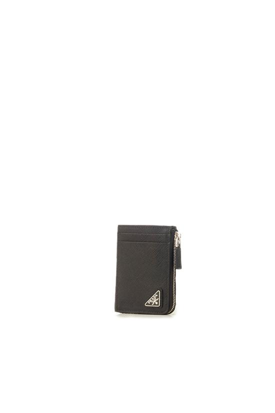 26FW 프라다 사피아노 가죽 카드 홀더 2MC129QHH F0002 Nero - PRADA