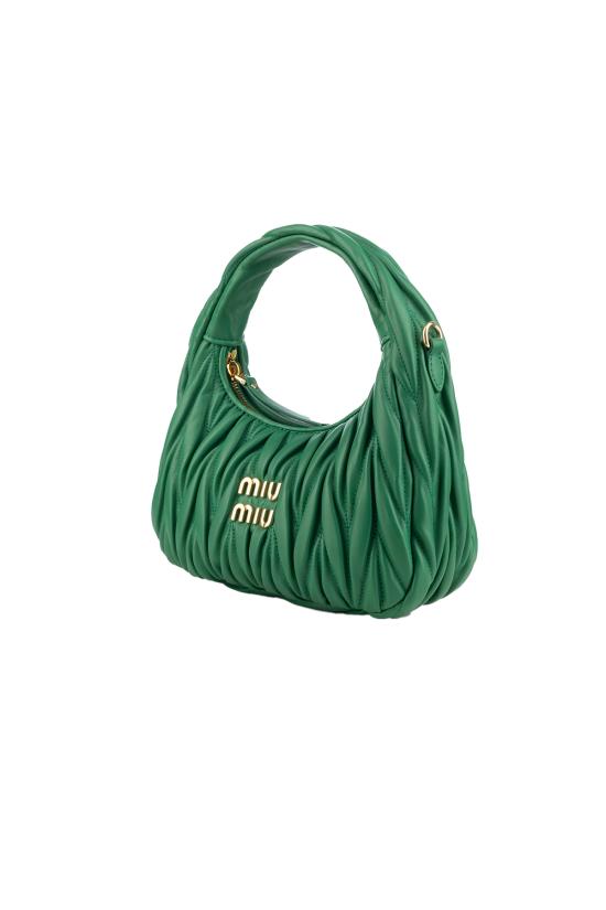 26FW 미우미우 마틀라쎄 완더 레더 토트백 5BC125VOOYAN88 F0458 MANGO - MIU MIU