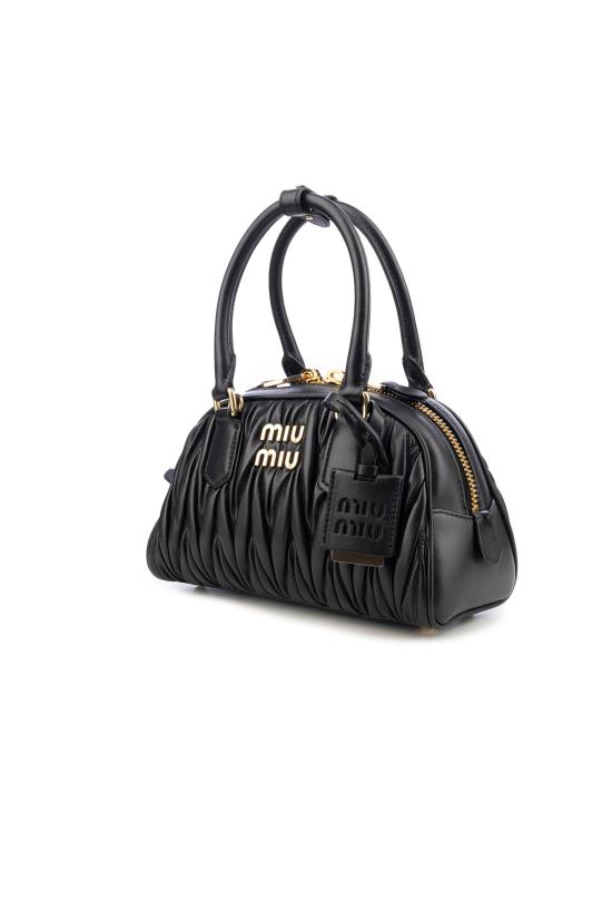 26FW 미우미우 토트백 5BB191VOLOAN88 F0002 Nero - MIU MIU