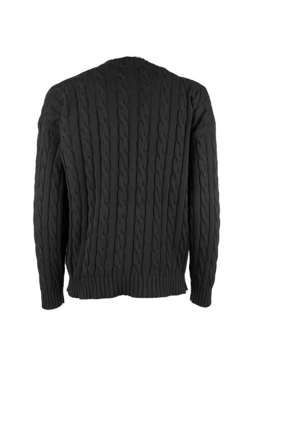 26FW 프라다 스웨터 UMF30419VL F0002 Nero - PRADA