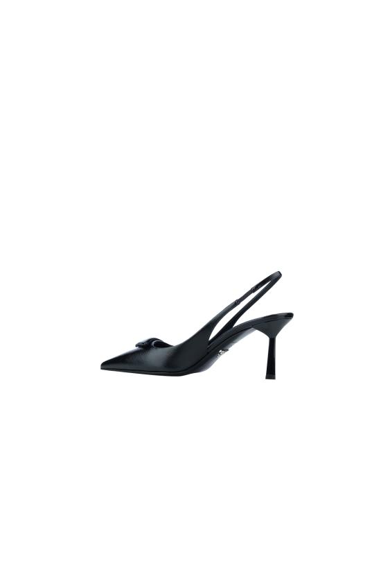 26FW 프라다 레더 슬링백 펌프 1I901MFDD753A9S F0002 Nero - PRADA