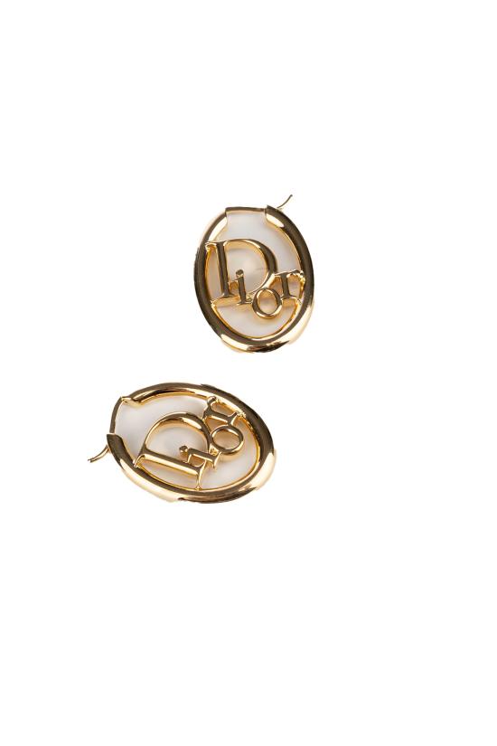 26FW 디올 이어링 E4762WOMMT D300 Oro - DIOR