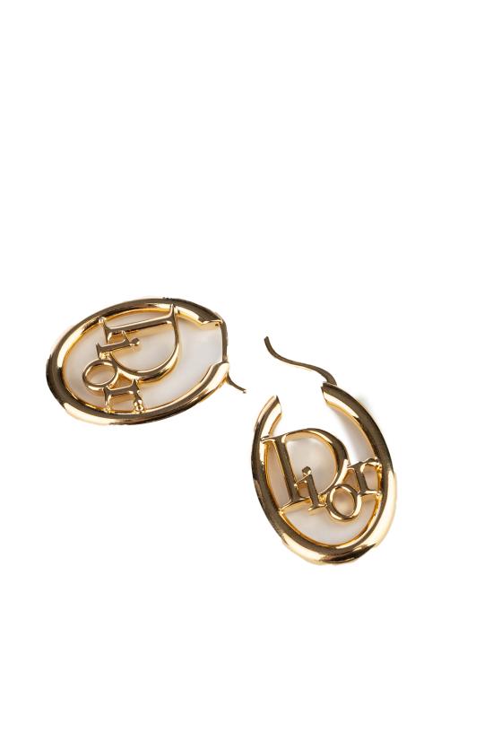 26FW 디올 이어링 E4762WOMMT D300 Oro - DIOR