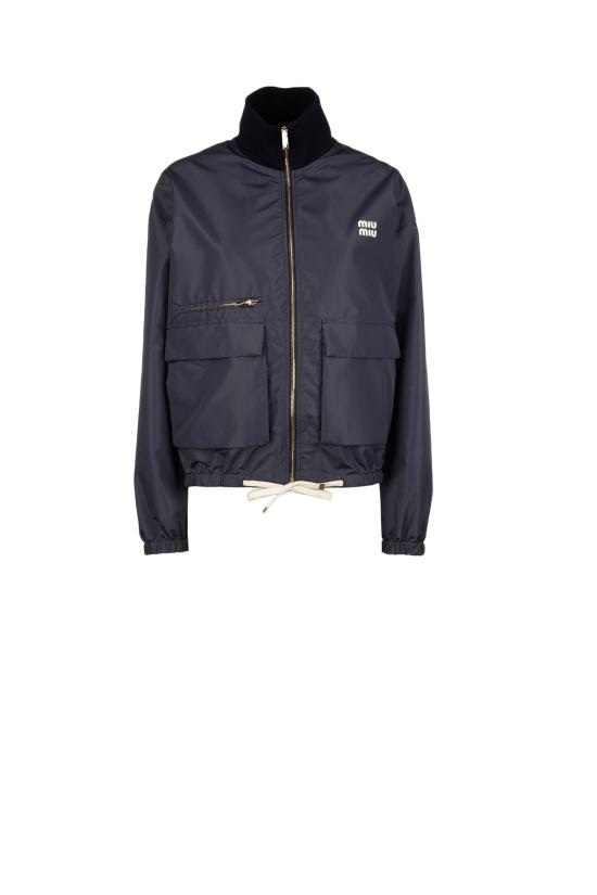 26FW 미우미우 테크니컬 블루종 자켓 ML151713MF F0008 BLEU