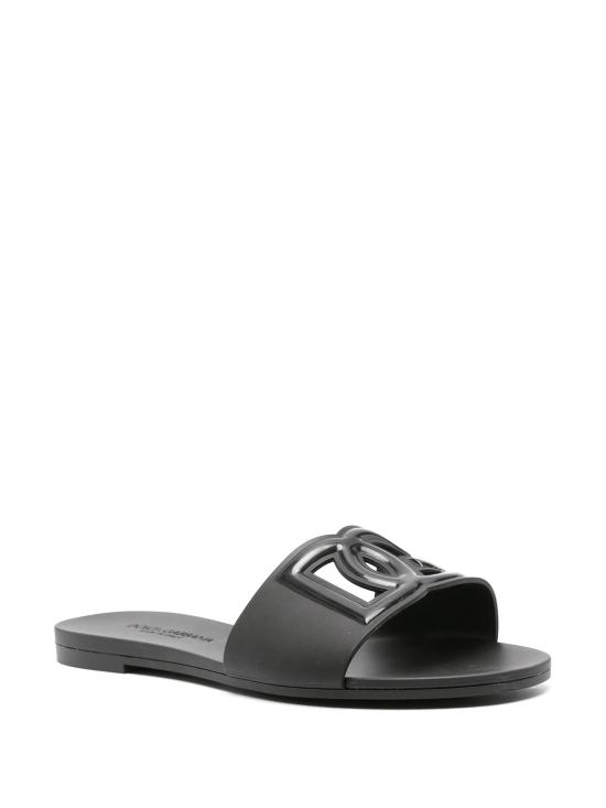 26FW 돌체앤가바나 뮬/슬리퍼 CW2215AN994 80999 Nero - DOLCE & GABBANA