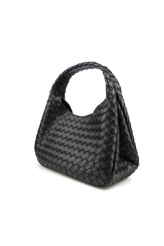 26FW 보테가베네타 캄파나 숄더백 844249V4SC0 1019 Nero - BOTTEGA VENETA