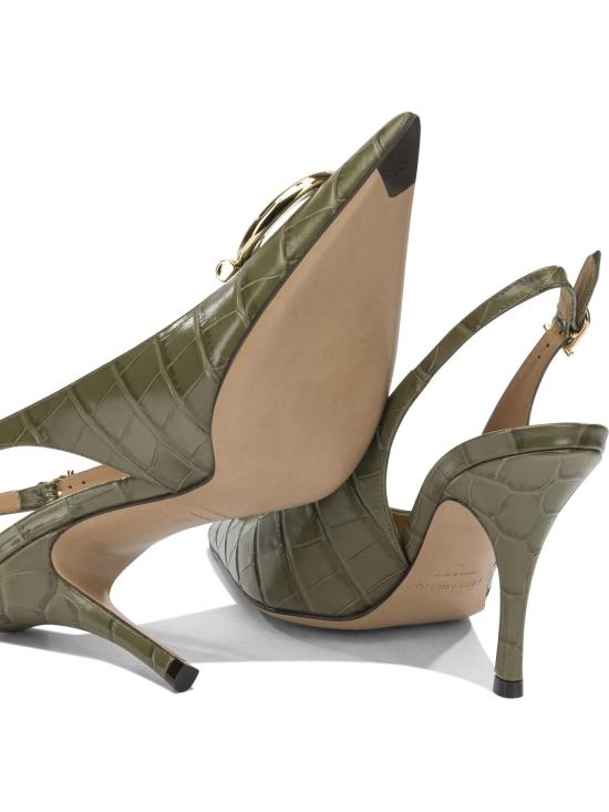 26FW 살바토레 페라가모 힐/펌프스 0794993 Green - SALVATORE FERRAGAMO