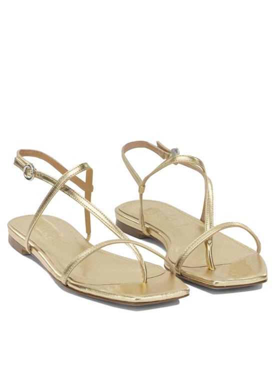 26FW 에이드 샌들 ELLANAPPA LEATHER LAMINATEDGOLD - AEYDE
