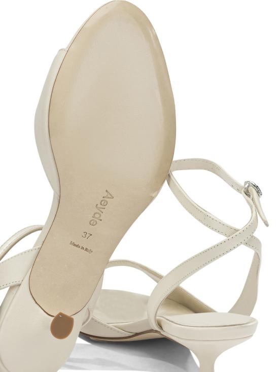 26FW 에이드 샌들 ZELIANAPPA LEATHERCREAMY White - AEYDE
