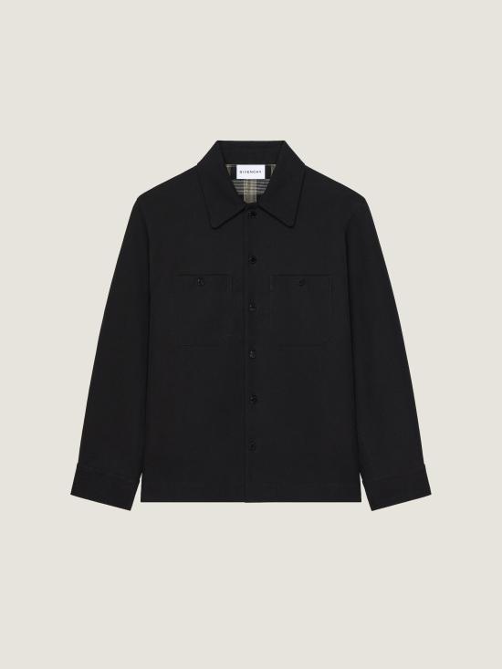 26FW 지방시 셔츠 BM61AE16TP 001 BLACK