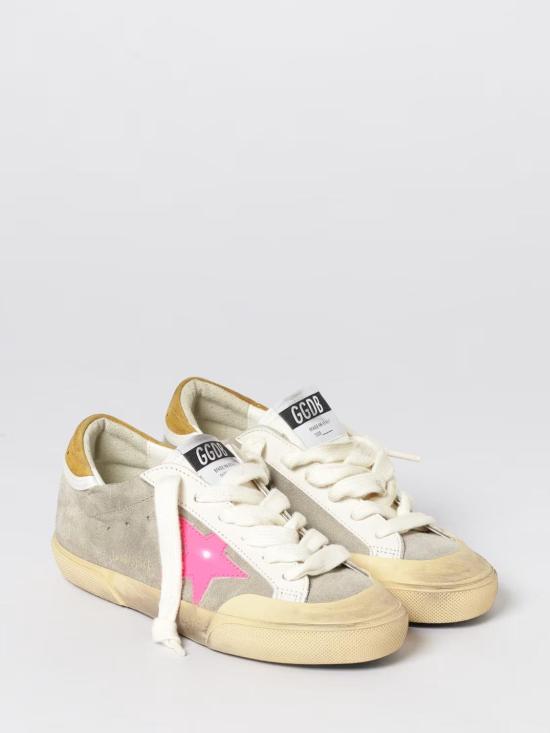 26SS 골든구스 슈퍼스타 스니커즈 GWF01026F007997 83237 DOVE MILK FUCSIA