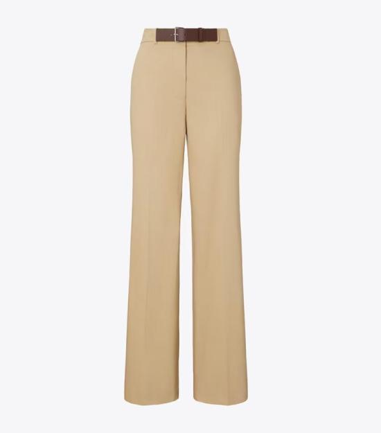 26FW 토리버치 스트레이트 팬츠 177941 256 KHAKI