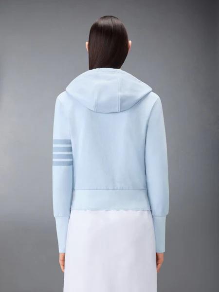 26SS 톰브라운 후드 티셔츠 FJT434AJ0007 480 LIGHT BLUE - THOM BROWNE