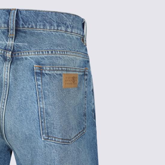 26FW MM6 메종마르지엘라 데님 팬츠 SH0LA0039 M30058965 Blue - MM6 MAISON MARGIELA