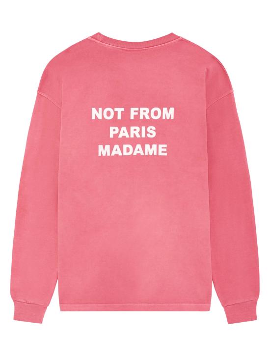 26FW 드롤드무슈 긴팔 티셔츠 LTS286CO248 BLP Rosa - DROLE DE MONSIEUR