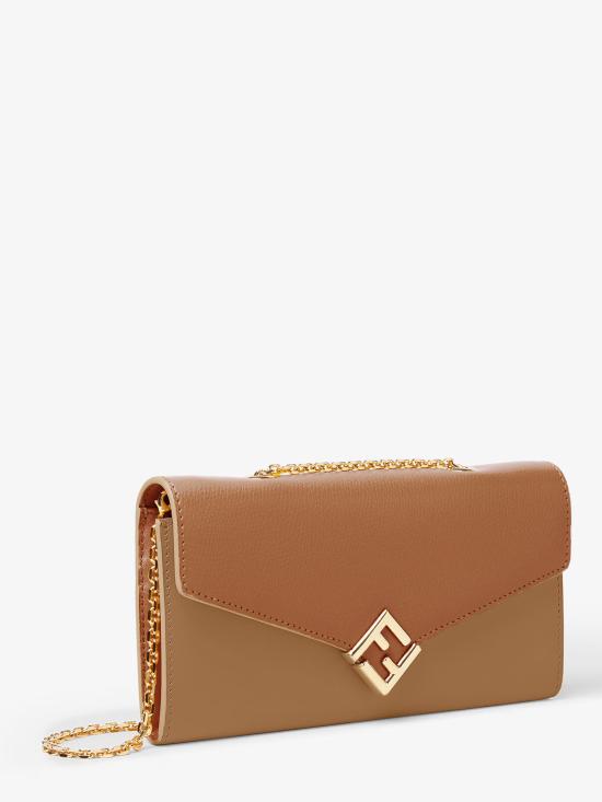 26FW 펜디 다이아몬드 체인 미니 토트백 8M0530ALV4 F1URW Marrone - FENDI