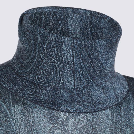26FW 에트로 터틀넥 MRKF0079 AK464X0883 LIGHT BLUE - ETRO
