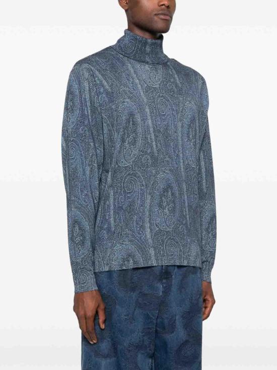 26FW 에트로 스웨터 MRKF0079 AK464X0883 LIGHT BLUE - ETRO