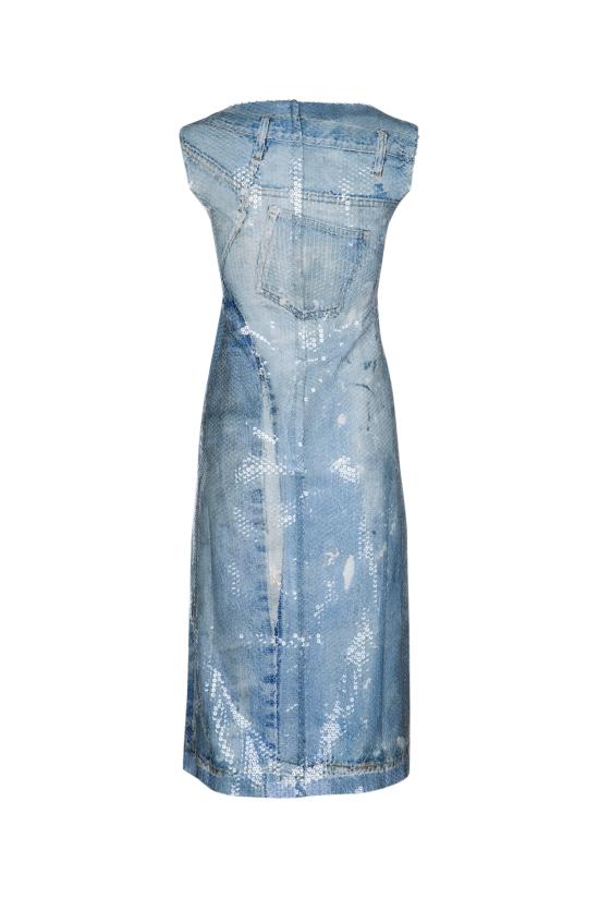  아크네 스튜디오 미디 원피스 A20779 AUZ BLUE - ACNE STUDIOS