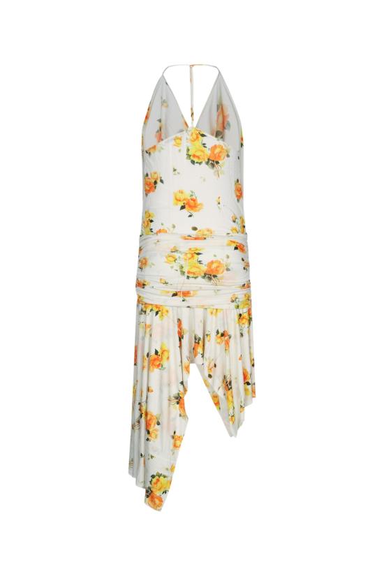  아크네 스튜디오 미디 원피스 A20789 AZY ORANGEWHITE - ACNE STUDIOS