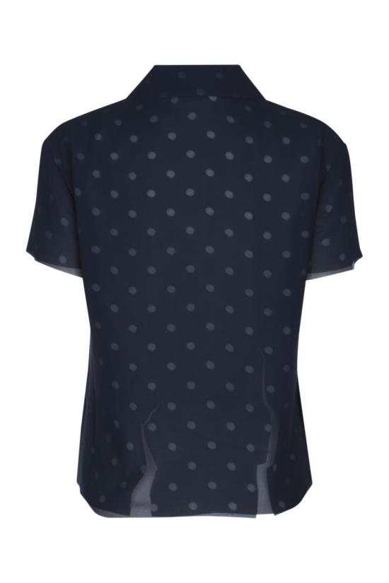  아크네 스튜디오 폴로 티셔츠 AC0725 AH4 NAVYWHITE - ACNE STUDIOS