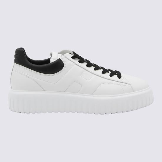 26FW 호간 H-스트라이프 스니커즈 HXW6450FC60 LE90001 Bianco nero