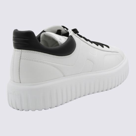 26FW 호간 H-스트라이프 스니커즈 HXW6450FC60 LE90001 Bianco nero - HOGAN