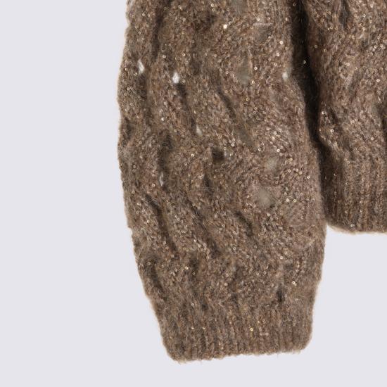 26FW 브루넬로 쿠치넬리 스웨터 MNT347520 CLE69 Beige - BRUNELLO CUCINELLI