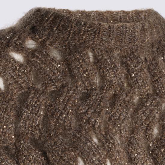 26FW 브루넬로 쿠치넬리 스웨터 MNT347520 CLE69 Beige - BRUNELLO CUCINELLI
