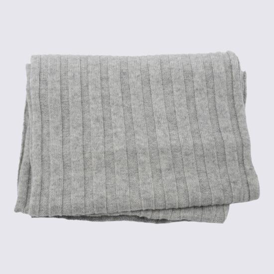 26FW 브루넬로 쿠치넬리 머플러/스카프 M2240819 CS170 Light grey - BRUNELLO CUCINELLI