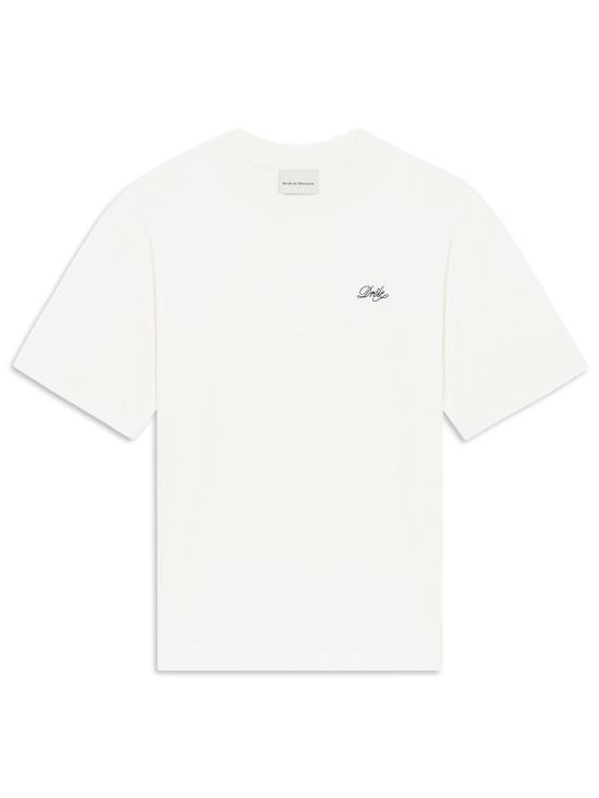 26FW 드롤드무슈 반팔 티셔츠 LTS324CO311 OW Bianco